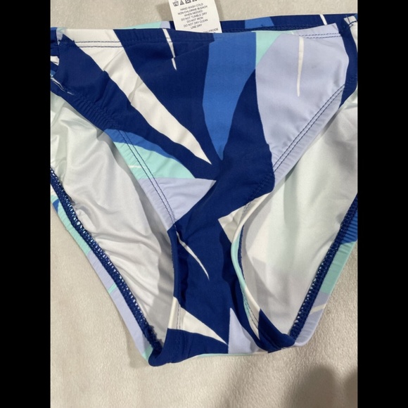 NEW $61 La Blanca‎ Palm Reader Shirred Hipster Bikini Bottoms [SZ 4 US ] - Picture 10 of 12